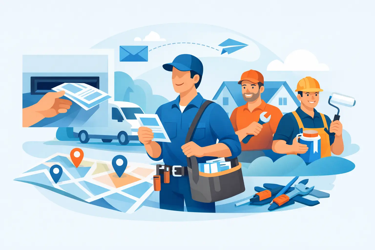 Best Leaflet Distribution for Tradesmen