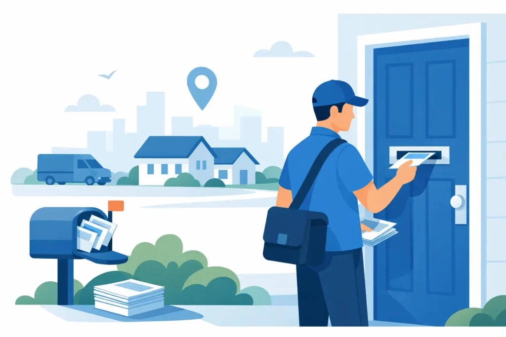 Door to Door Leaflet Distribution Near Me