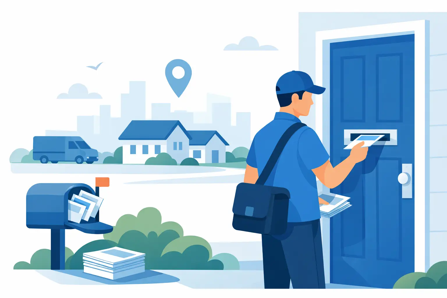 Door to Door Leaflet Distribution Near Me