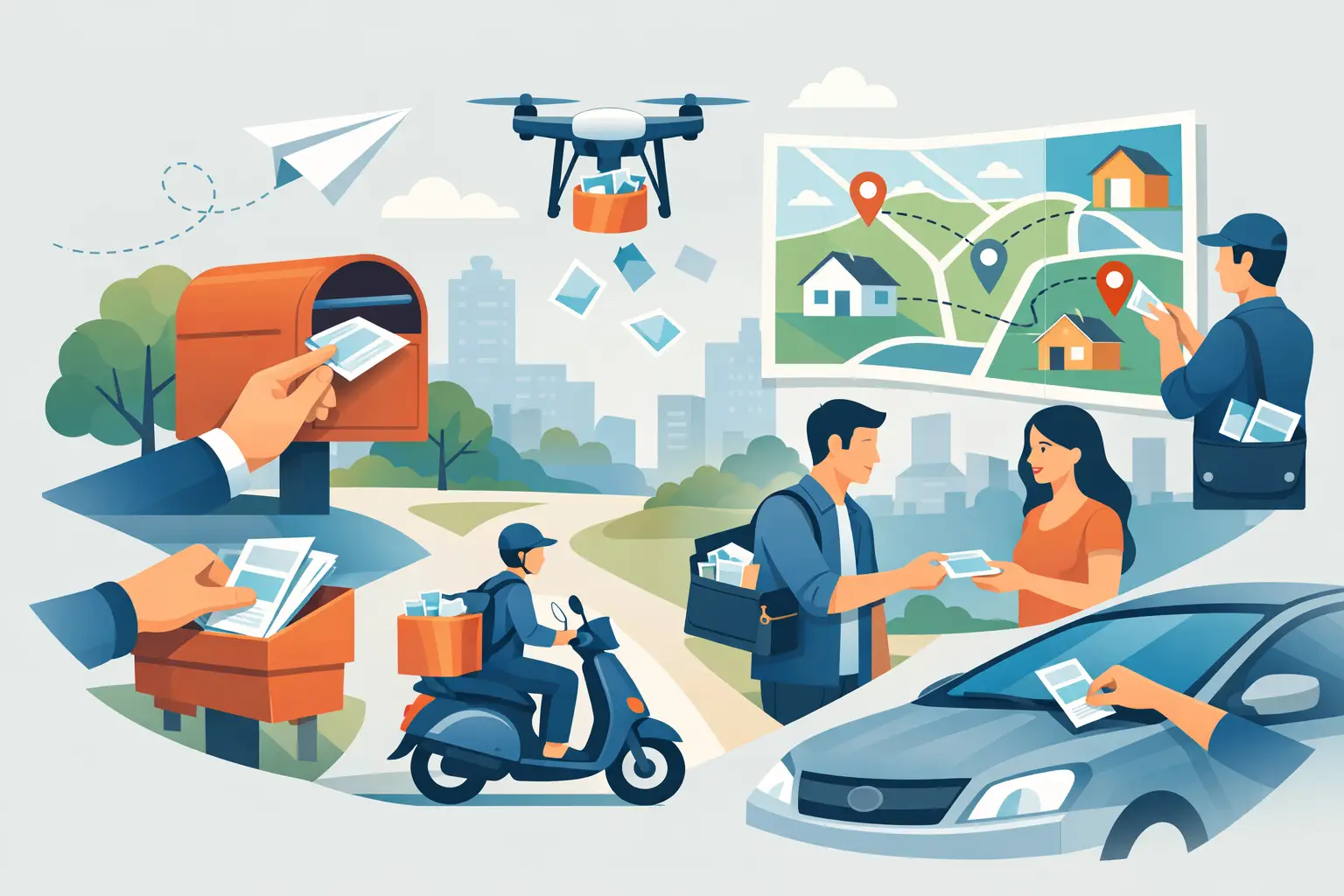 7 Cheap Leaflet Distribution Options