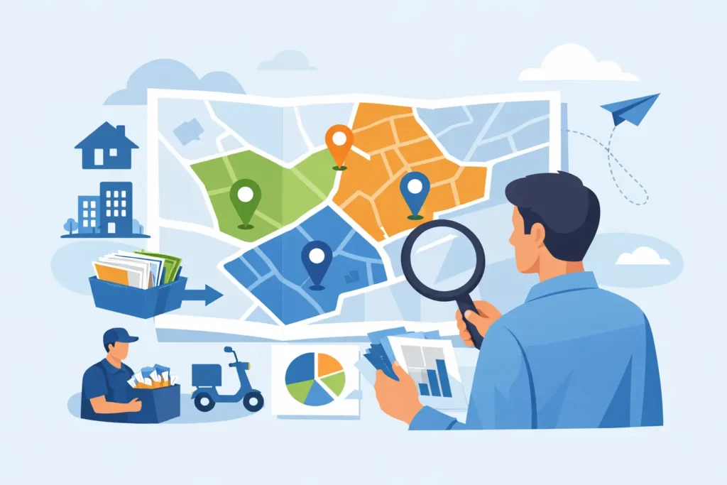 How to Choose Leaflet Areas for Coverage