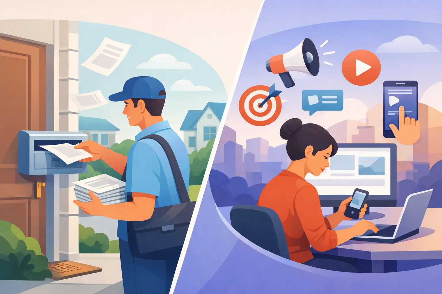 Leaflet Delivery or Digital Ads?
