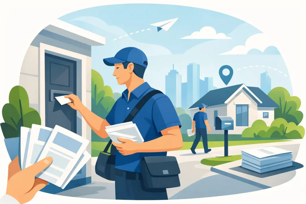 Leaflet Distribution PE2 That Delivers