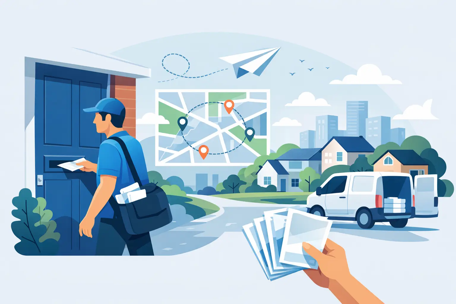 Leaflet Distribution PE3 That Delivers