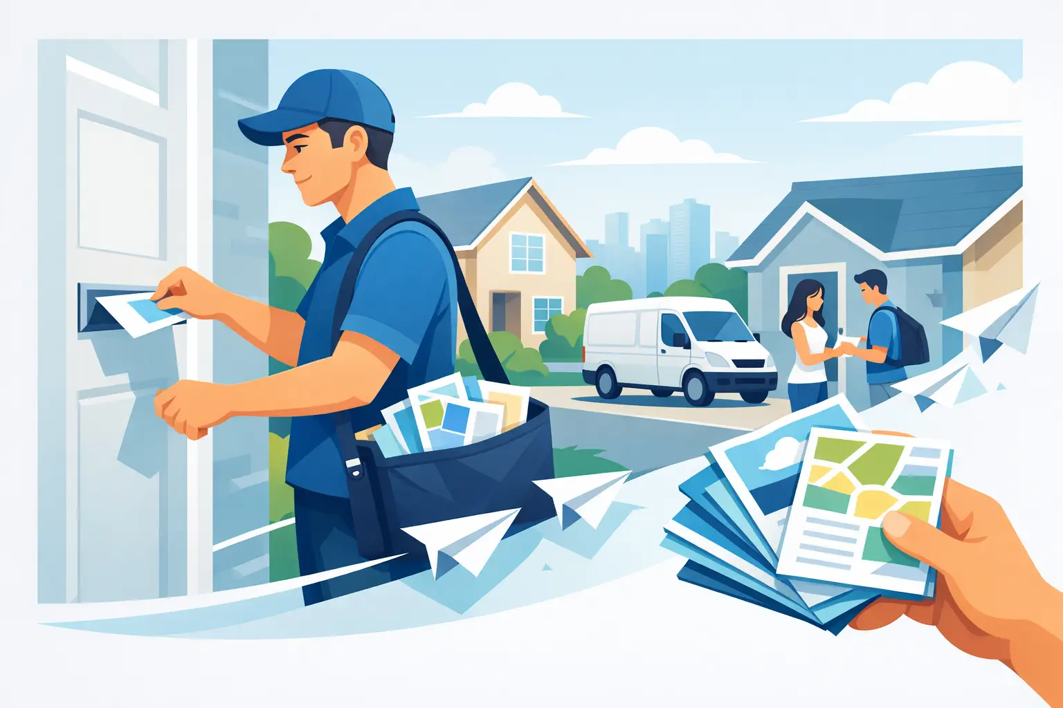 Leaflet Distribution PE4 That Delivers