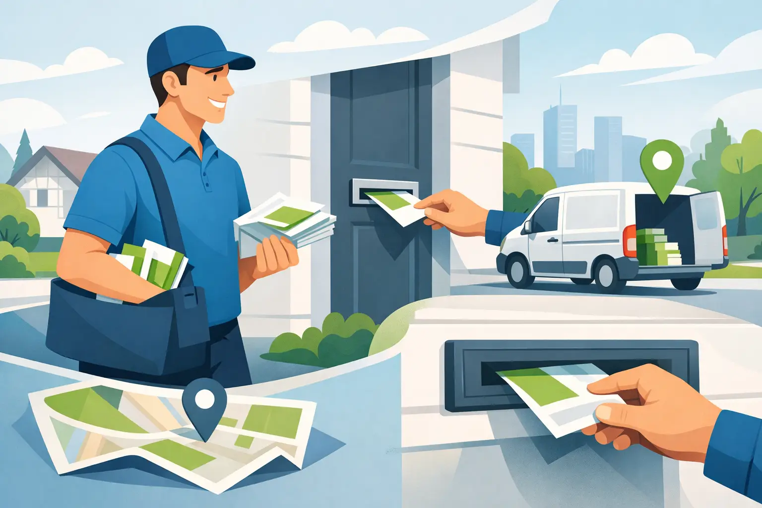 Leaflet Distribution PE5 That Delivers