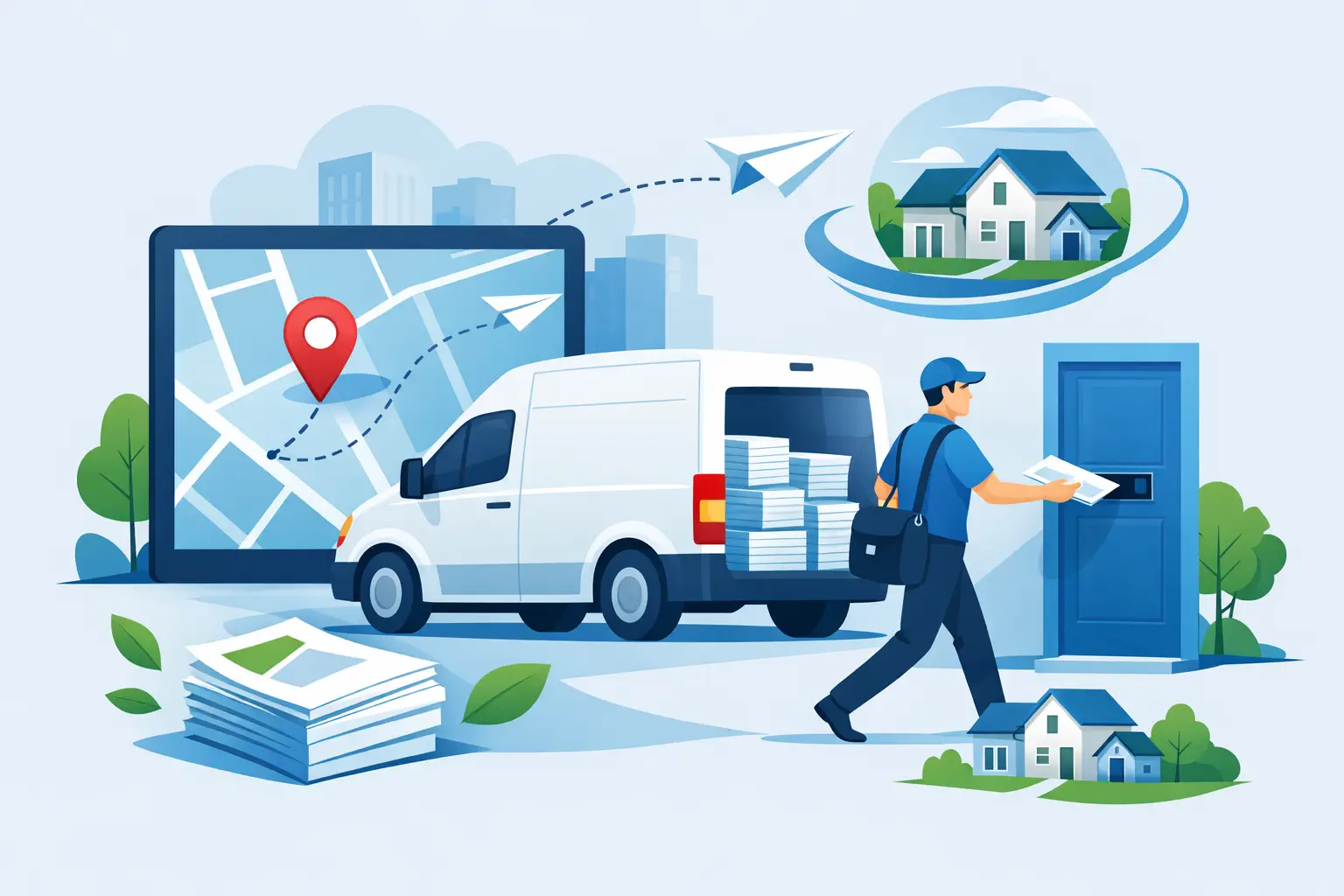Leaflet Distribution PE7 That Delivers