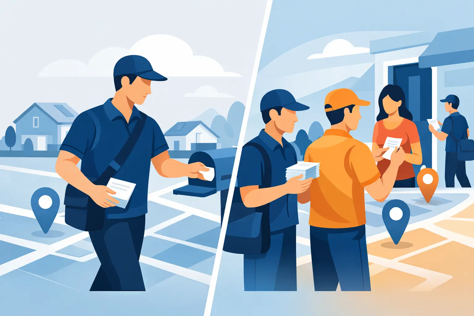 Solo vs Shared Leaflet Distribution