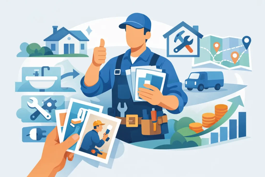 Leaflet Campaign Case Study for Trades